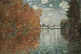 Claude Monet Autumn Effect At Argenteuil painting